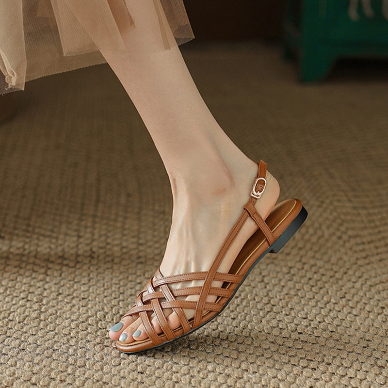 Trancoso Sandália Feminina Gladiadora Rasteirinha